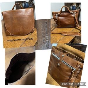 Leather Satchel “Stickman Leather”